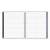 Contemporary Monthly Planner, 11.38 X 9.63, Blue Cover, 12-month (jan To Dec): 2024