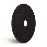 Stripping Pads, 15" Diameter, Black, 5/carton