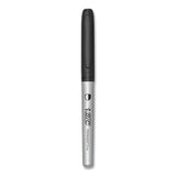 Prevaguard Permanent Marker, Fine Bullet Tip, Black, 12/pack