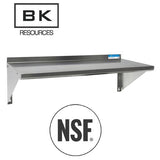 Stainless Steel Economy Overshelf, 24w X 16d X 11.5h, Stainless Steel, Silver, 2/pallet, Ships In 4-6 Business Days