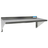 Stainless Steel Economy Overshelf, 24w X 16d X 11.5h, Stainless Steel, Silver, 2/pallet, Ships In 4-6 Business Days