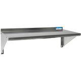 Stainless Steel Economy Overshelf, 36w X 16d X 11.5h, Stainless Steel, Silver, 2/pallet, Ships In 4-6 Business Days