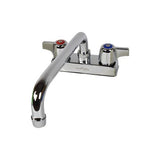 Workforce Standard Duty Faucet, 4.55" Height/10" Reach, Chrome-plated Brass, Ships In 4-6 Business Days