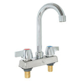 Workforce Standard Duty Faucet. 7.88" Height/3.5" Reach, Chrome-plated Brass, Ships In 4-6 Business Days