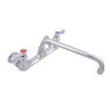 Workforce Standard Duty Faucet, 4.62" Height/12" Reach, Chrome-plated Brass, Ships In 4-6 Business Days