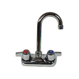 Workforce Standard Duty Faucet, 7.88" Height/3" Reach, Chrome-plated Brass, Ships In 4-6 Business Days