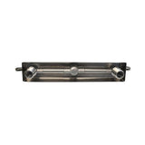 Evolution Splash Mount Stainless Steel Faucet, 4.69" Height/12" Reach, Stainless Steel, Ships In 4-6 Business Days