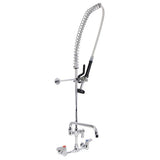 Workforce Prerinse Add-a-faucet, 4.62" Height/12" Reach, Chrome, Ships In 4-6 Business Days