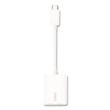 Rockstar Usb-c Audio + Charge Adapter, White