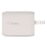 Boost Charge Pro Dual Usb-c Gan Wall Charger With Pps, White