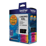 Lc20e3pks Super High-yield Ink, 1,200 Page-yield, Cyan/magenta/yellow, 3/pack