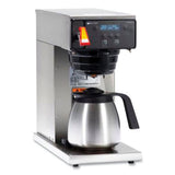 Axiom Dv-tc Dual-voltage Thermal Carafe Coffee Brewer, 12 Cups, Silver/black, Ships In 7-10 Business Days