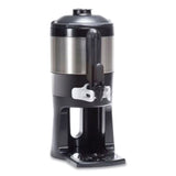 Thermofresh Server With Mechanical Sight Gauge, 128 Oz, Silver/black, Ships In 7-10 Business Days