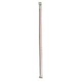 Wrapped Giant Straws, 10.25", Polypropylene, Red, 1,200/carton