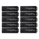 Datastick Pro Usb 3.2 Type A Flash Drive, 64 Gb, Black, 10/pack