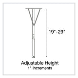 Adjustable Activity Tables, Square, 48" X 48" X 19" To 29", Medium Oak Top, Silver Legs, 4/pallet, Ships In 4-6 Business Days