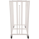 Deluxe Vertical Ball Cage, Fits Approximately 20 Balls, Metal, 20" X 20" X 48", White