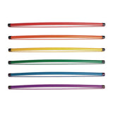 Jump Rope Baton Set, 32", Assorted Colors, 6 Batons/set