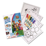 Cocomelon Color Wonder Kit, (18) Coloring Pages, (5) Cocomelon Collection Markers