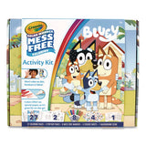 Bluey Color Wonder Activity Kit, (27)coloring Pages; (8)markers; (4)sticker Sheets; (2)pop-out Characters; Trifold Background