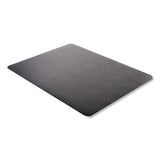 Economat Carpet Chair Mat, Rectangular, 45 X 53, Black, Ships In 4-6 Business Days