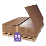 Duramat Moderate Use Chair Mat For Low Pile Carpeting, Lipped, 45 X 53, Clear, 25/pallet, Ships In 4-6 Business Days