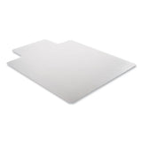 Duramat Moderate Use Chair Mat For Low Pile Carpeting, Lipped, 45 X 53, Clear, 50/pallet, Ships In 4-6 Business Days