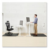 Ergonomic Sit Stand Mat, 48 X 36, Black, 25/pallet, Ships In 4-6 Business Days
