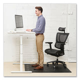 Ergonomic Sit Stand Mat, 48 X 36, Black, 25/pallet, Ships In 4-6 Business Days