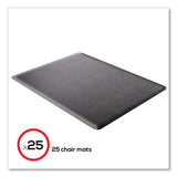 Ergonomic Sit Stand Mat, 48 X 36, Black, 25/pallet, Ships In 4-6 Business Days