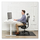 Ergonomic Sit Stand Mats, 60 X 46, Black, 25/pallet, Ships In 4-6 Business Days