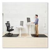 Ergonomic Sit Stand Mats, 60 X 46, Black, 25/pallet, Ships In 4-6 Business Days