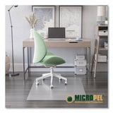 Economat Antimicrobial Chair Mat, Rectangular, 45 X 63, Clear, Ships In 4-6 Business Days