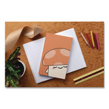 Smoko Kai Mushroom Layflat Notebook, 1 Subject, Medium/college Rule, Orange/white Cover, (72) 8 X 5 Sheets