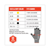 Proflex 7072 Ansi A7 Nitrile-coated Cr Gloves, Gray, Large, 12 Pairs/pack, Ships In 1-3 Business Days