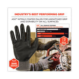 Proflex 7072 Ansi A7 Nitrile-coated Cr Gloves, Gray, Medium, Pair, Ships In 1-3 Business Days