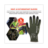 Proflex 7042 Ansi A4 Nitrile-coated Cr Gloves, Green, Small, 12 Pairs/pack, Ships In 1-3 Business Days