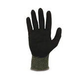 Proflex 7042 Ansi A4 Nitrile-coated Cr Gloves, Green, Medium, 12 Pairs/pack, Ships In 1-3 Business Days