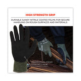 Proflex 7042 Ansi A4 Nitrile-coated Cr Gloves, Green, Medium, 12 Pairs/pack, Ships In 1-3 Business Days