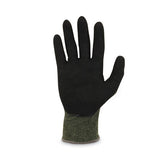 Proflex 7042 Ansi A4 Nitrile-coated Cr Gloves, Green, Large, Pair, Ships In 1-3 Business Days