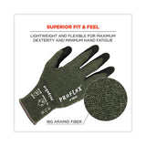 Proflex 7042 Ansi A4 Nitrile-coated Cr Gloves, Green, X-large, Pair, Ships In 1-3 Business Days