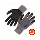 Proflex 7000 Nitrile-coated Gloves Microfoam Palm, Gray, Medium, 12 Pairs/pack, Ships In 1-3 Business Days