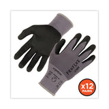 Proflex 7000 Nitrile-coated Gloves Microfoam Palm, Gray, Large, 12 Pairs/pack, Ships In 1-3 Business Days