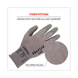 Proflex 7024 Ansi A2 Pu Coated Cr Gloves, Gray, Large, Pair, Ships In 1-3 Business Days
