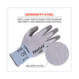 Proflex 7025 Ansi A2 Pu Coated Cr Gloves, Blue, Small, Pair, Ships In 1-3 Business Days