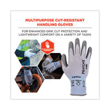 Proflex 7025 Ansi A2 Pu Coated Cr Gloves, Blue, Small, Pair, Ships In 1-3 Business Days