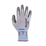 Proflex 7025 Ansi A2 Pu Coated Cr Gloves, Blue, 2x-large, Pair, Ships In 1-3 Business Days
