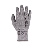 Proflex 7030 Ansi A3 Pu Coated Cr Gloves, Gray, Large, 12 Pairs/pack, Ships In 1-3 Business Days