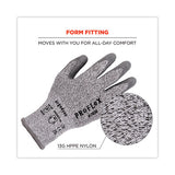 Proflex 7030 Ansi A3 Pu Coated Cr Gloves, Gray, Large, 12 Pairs/pack, Ships In 1-3 Business Days