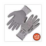Proflex 7030 Ansi A3 Pu Coated Cr Gloves, Gray, 2x-large, 12 Pairs/pack, Ships In 1-3 Business Days